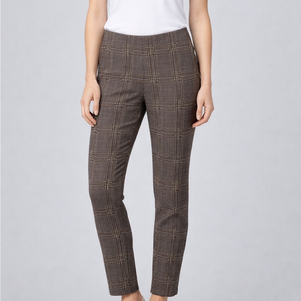 George women’s Brown‎ Plaid Pants size xs